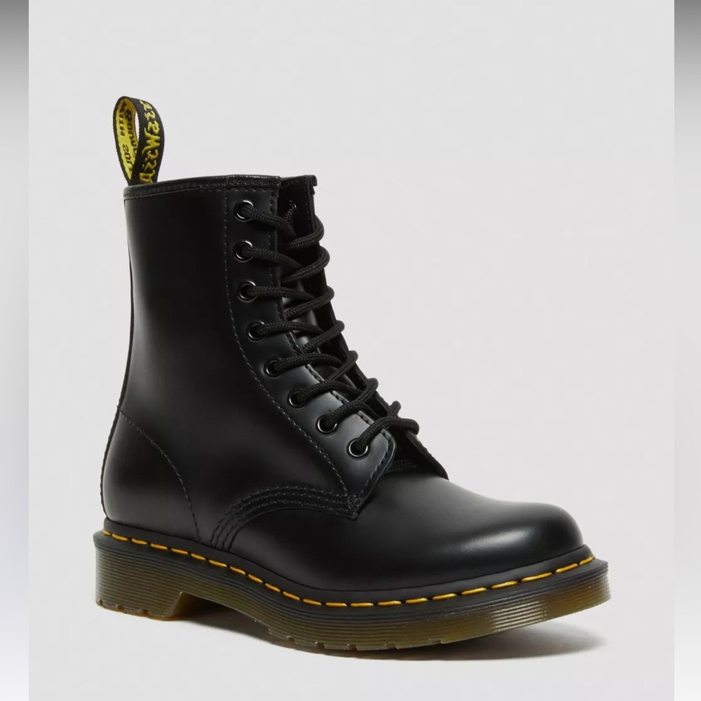 Dr. Martens 1460 Smooth Leather Lace Up Boots